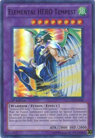 Elemental HERO Tempest [LCGX-EN048] Super Rare | Chromatic Games