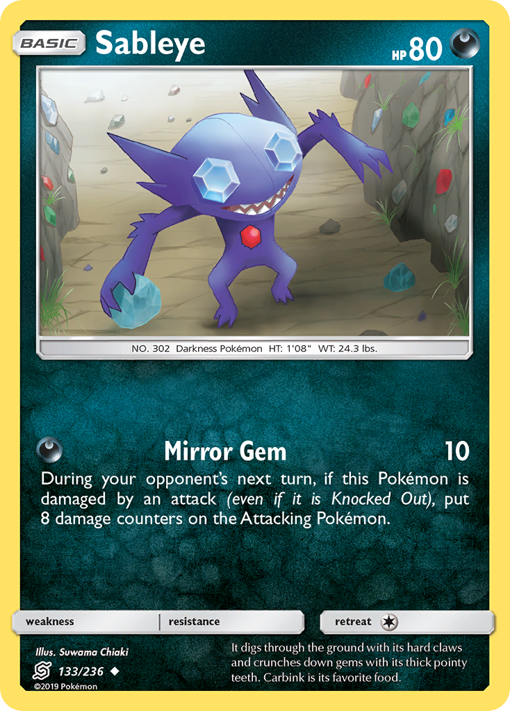 Sableye (133/236) [Sun & Moon: Unified Minds] | Chromatic Games