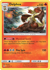 Delphox (17/131) [Sun & Moon: Forbidden Light] | Chromatic Games