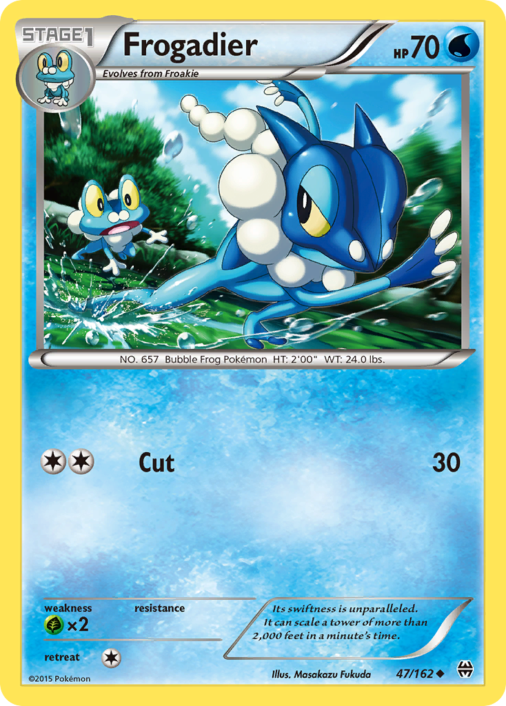 Frogadier (47/162) [XY: BREAKthrough] | Chromatic Games