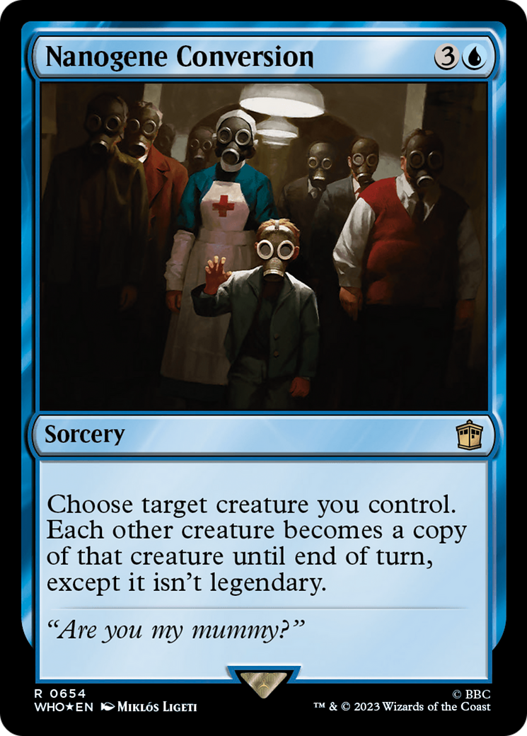 Nanogene Conversion (Surge Foil) [Doctor Who] | Chromatic Games