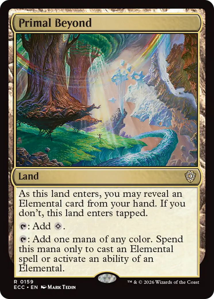 Primal Beyond [Lorwyn Eclipsed Commander] | Chromatic Games