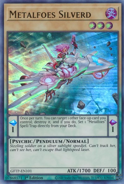 Metalfoes Silverd [GFTP-EN101] Ultra Rare | Chromatic Games