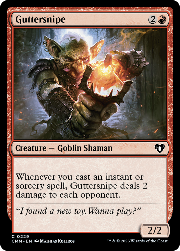 Guttersnipe [Commander Masters] | Chromatic Games