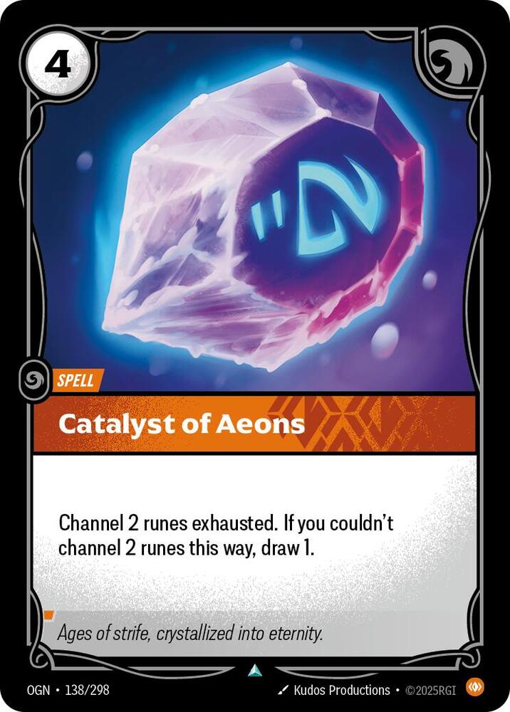 Catalyst of Aeons 138/298 (Origins)  - Foil | Chromatic Games