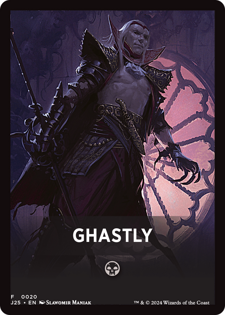 Ghastly Theme Card [Foundations Jumpstart Front Cards] | Chromatic Games