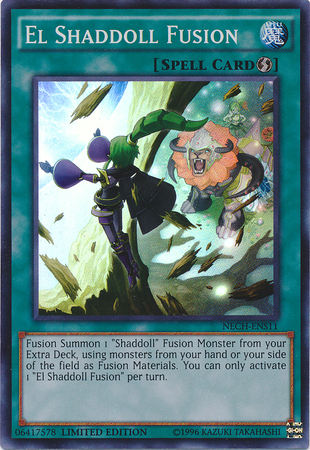 El Shaddoll Fusion (SE) [NECH-ENS11] Super Rare | Chromatic Games