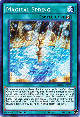 Magical Spring [DUEA-EN065] Secret Rare | Chromatic Games