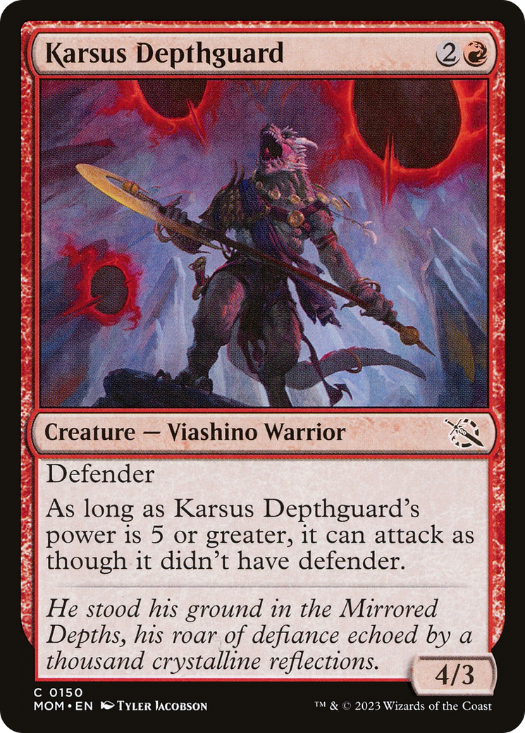 Karsus Depthguard [March of the Machine] | Chromatic Games