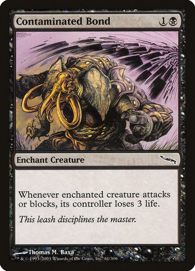 Contaminated Bond 61/306 (Mirrodin)  | Chromatic Games