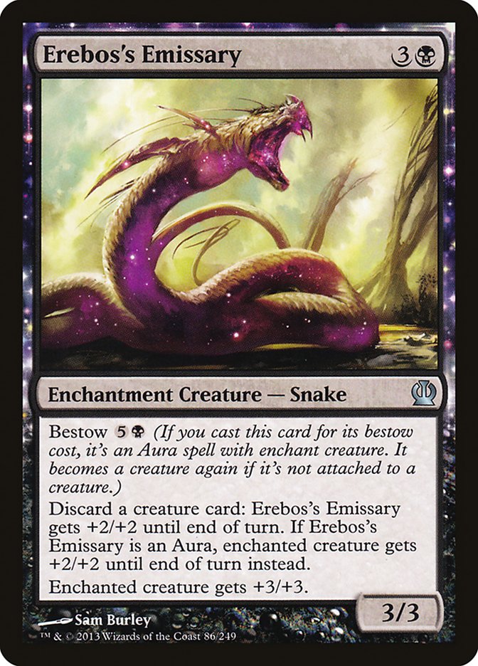 Erebos's Emissary 86/249 (Theros)  | Chromatic Games