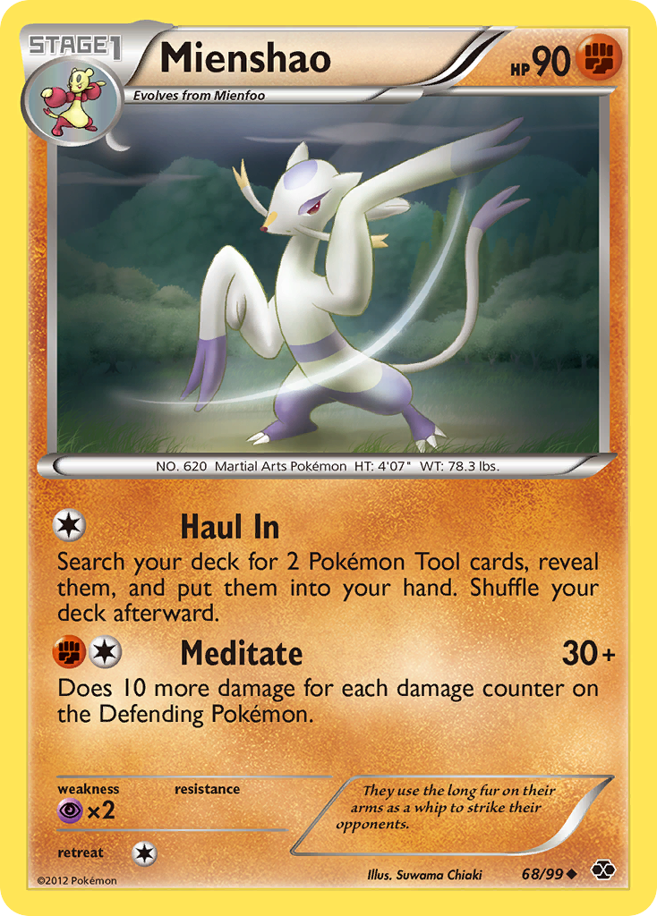 Mienshao (68/99) [Black & White: Next Destinies] | Chromatic Games