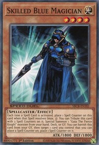 Skilled Blue Magician [SBCB-EN181] Common | Chromatic Games