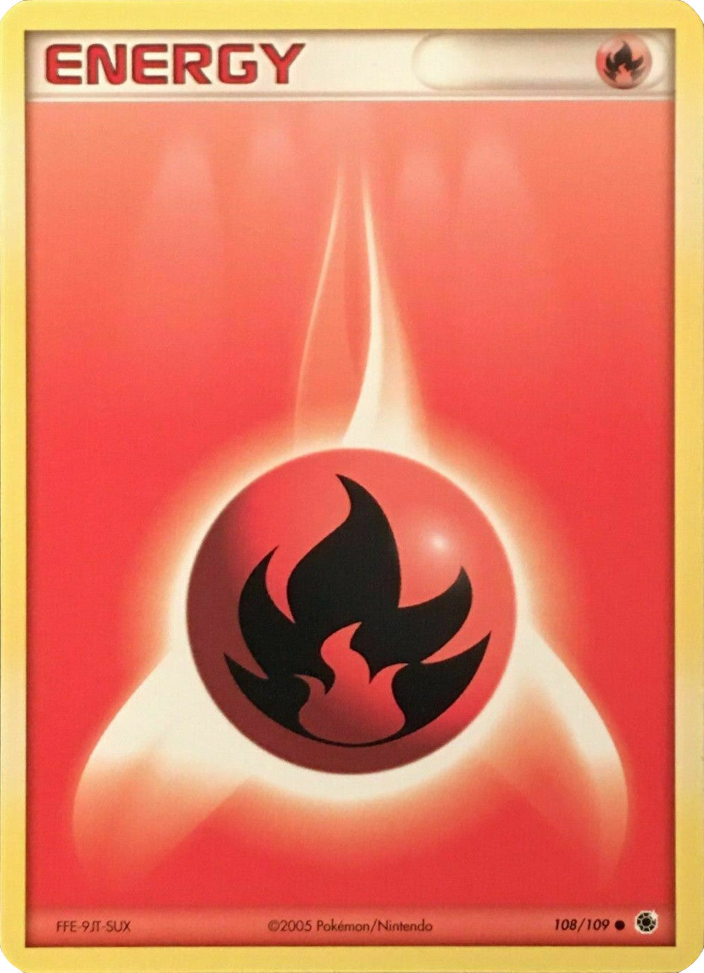 Fire Energy (108/109) [EX: Battle Stadium] | Chromatic Games