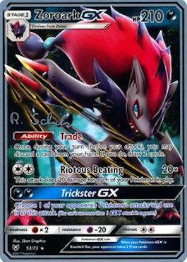 Zoroark GX (53/73) (Victory Map - Robin Schulz) [World Championships 2018] | Chromatic Games