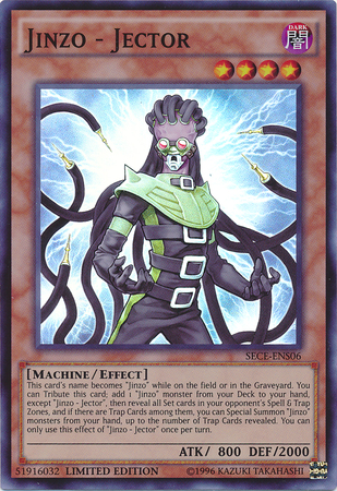 Jinzo - Jector [SECE-ENS06] Super Rare | Chromatic Games