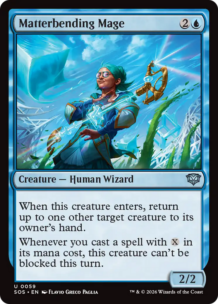 Matterbending Mage [Secrets of Strixhaven] | Chromatic Games