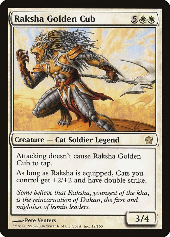 Raksha Golden Cub 12/165 (Fifth Dawn)  | Chromatic Games