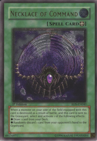 Necklace of Command [RDS-EN040] Ultimate Rare | Chromatic Games