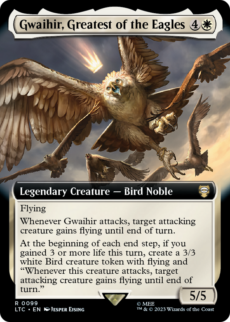 Gwaihir, Greatest of the Eagles (Extended Art) [The Lord of the Rings: Tales of Middle-Earth Commander] | Chromatic Games