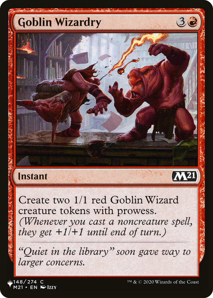 Goblin Wizardry [The List Reprints] | Chromatic Games