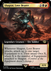 Shagrat, Loot Bearer (Extended Art) (Surge Foil) [The Lord of the Rings: Tales of Middle-Earth] | Chromatic Games