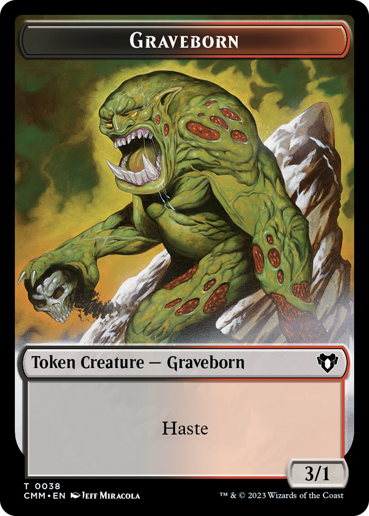 Graveborn Token [Commander Masters Tokens] | Chromatic Games
