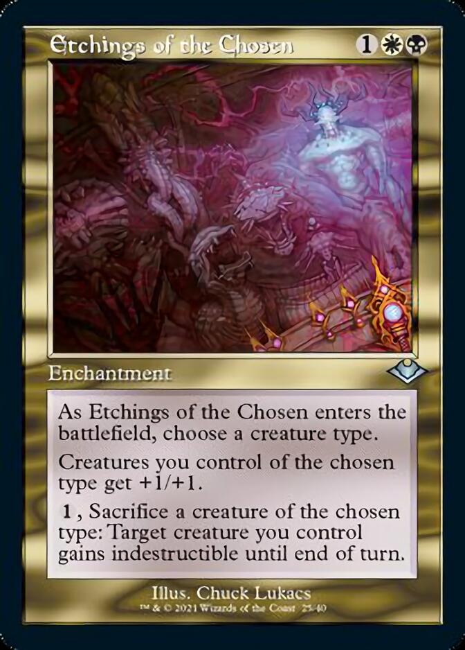 Etchings of the Chosen (Retro) [Modern Horizons] | Chromatic Games