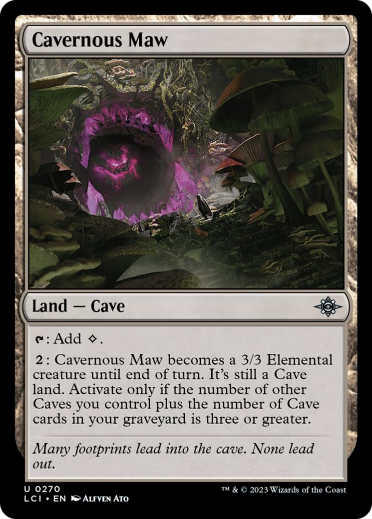 Cavernous Maw [The Lost Caverns of Ixalan] | Chromatic Games