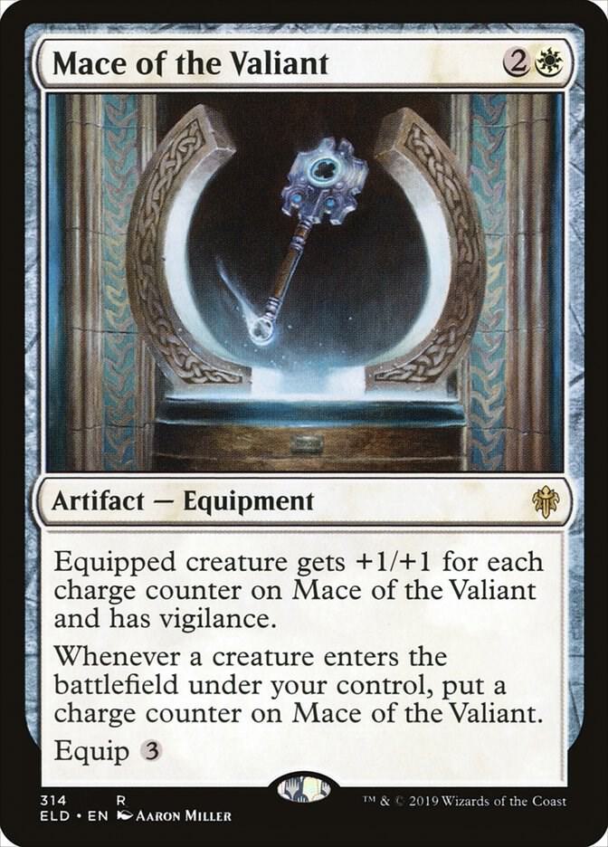 Mace of the Valiant 314/269 (Throne of Eldraine)  | Chromatic Games