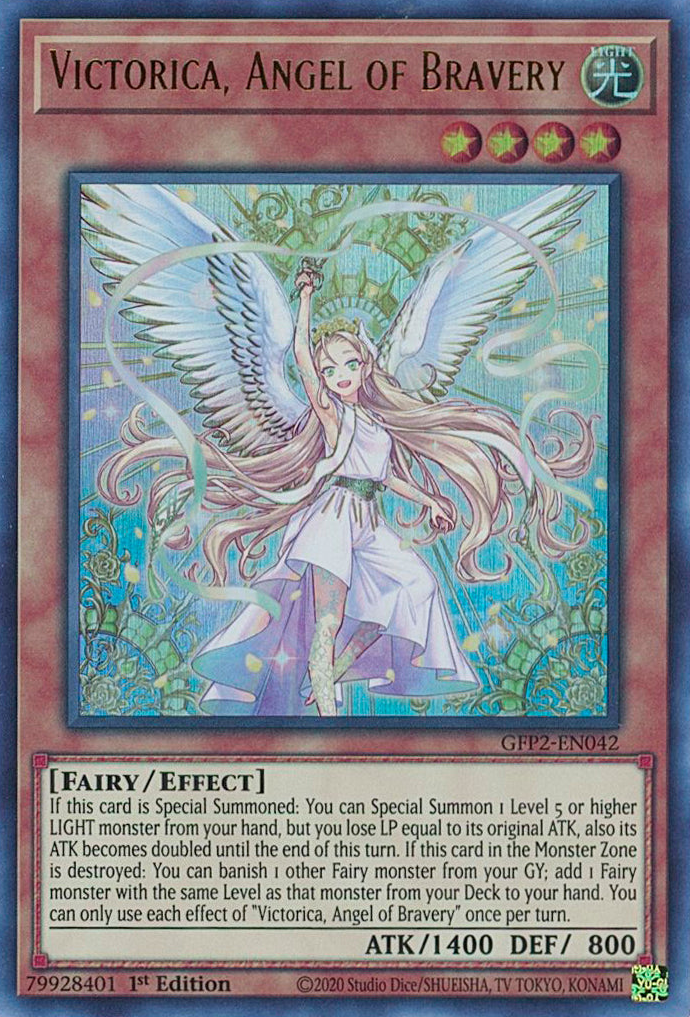 Victorica, Angel of Bravery [GFP2-EN042] Ultra Rare | Chromatic Games