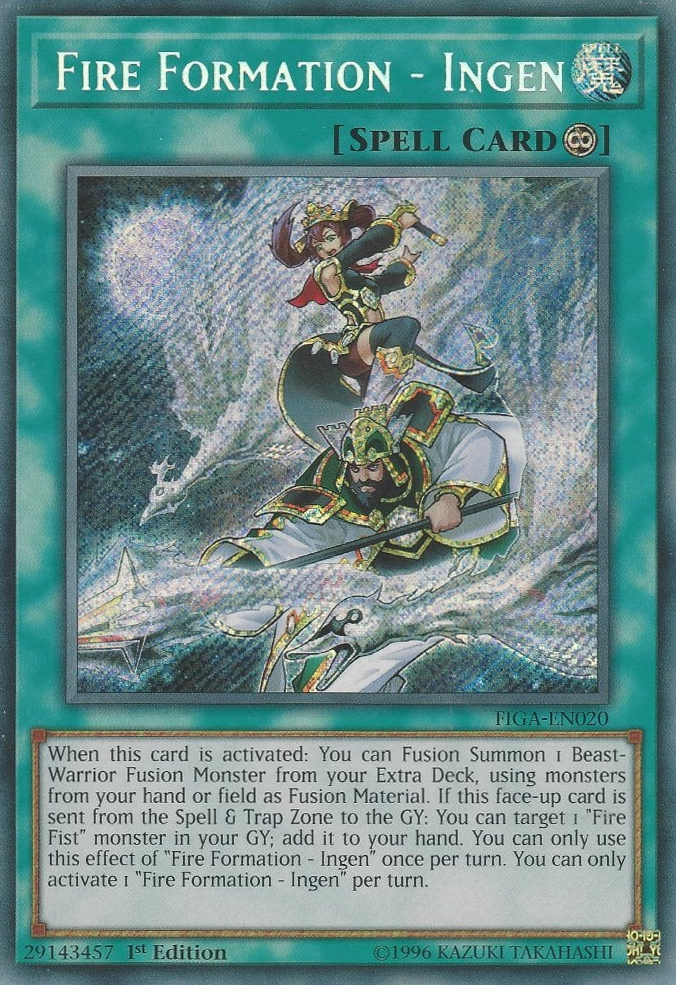 Fire Formation - Ingen [FIGA-EN020] Secret Rare | Chromatic Games