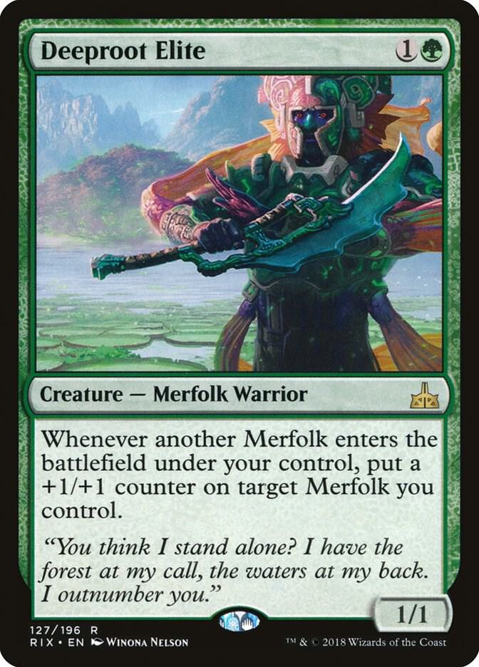 Deeproot Elite 127/196 (Rivals of Ixalan)  | Chromatic Games
