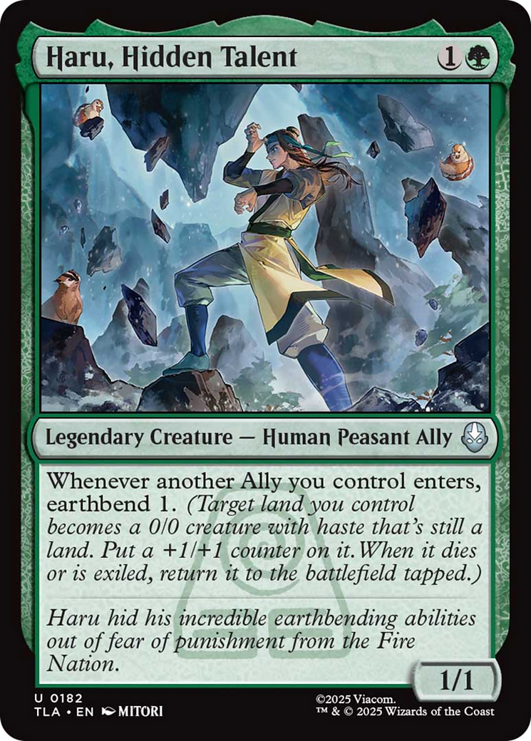 Haru, Hidden Talent [Avatar: The Last Airbender] | Chromatic Games