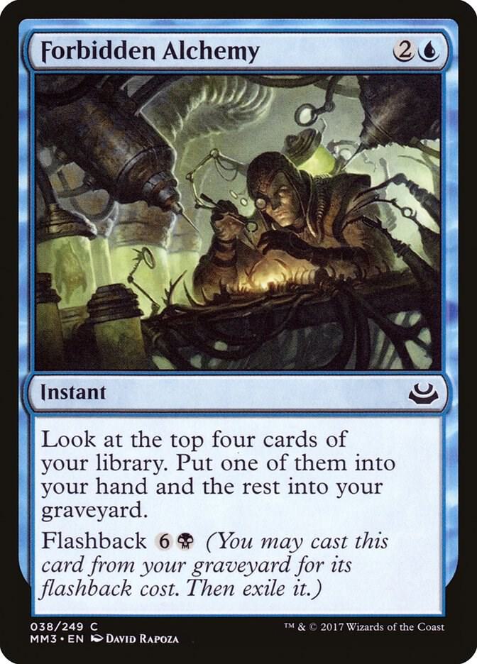Forbidden Alchemy 38/249 (Modern Masters 2017)  | Chromatic Games