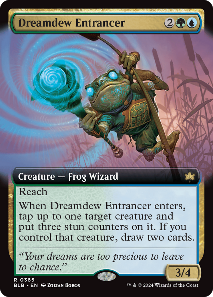 Dreamdew Entrancer (Extended Art) [Bloomburrow] | Chromatic Games