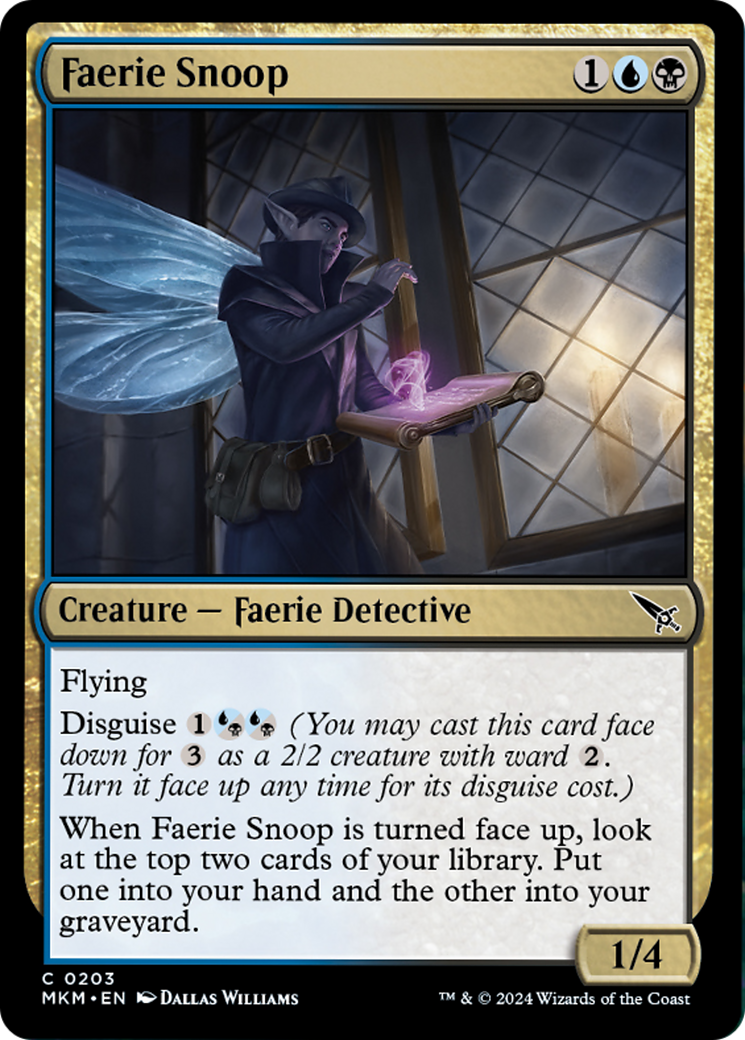 Faerie Snoop [Murders at Karlov Manor] | Chromatic Games