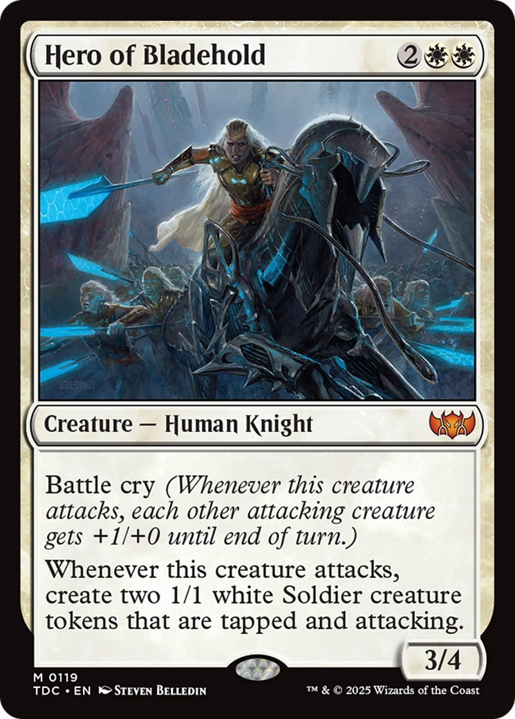 Hero of Bladehold [Tarkir: Dragonstorm Commander] | Chromatic Games