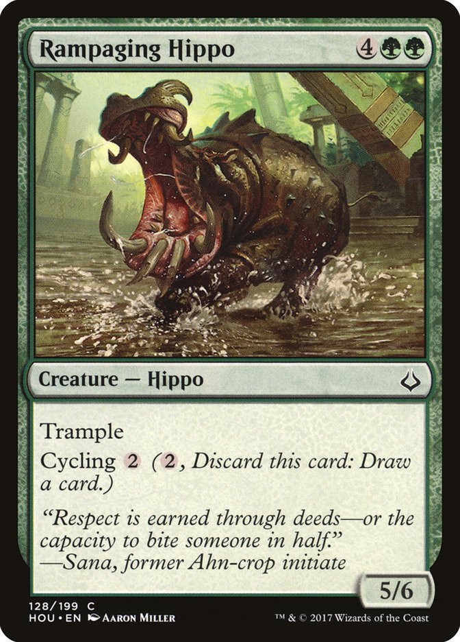 Rampaging Hippo 128/199 (Hour of Devastation)  | Chromatic Games