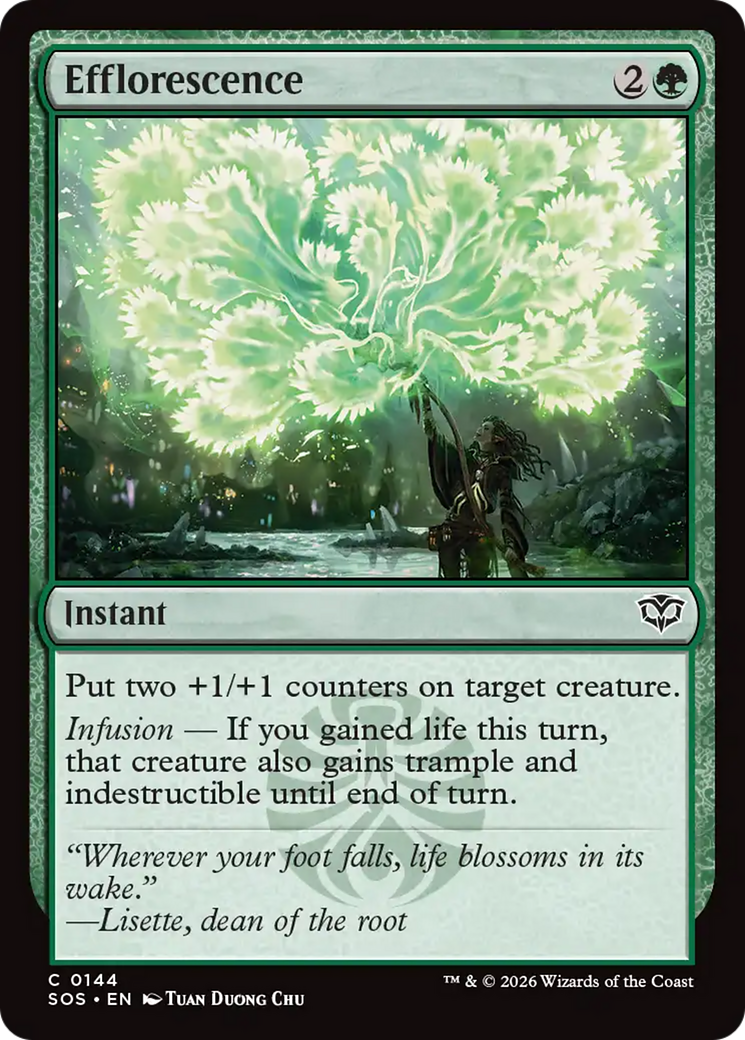 Efflorescence [Secrets of Strixhaven] | Chromatic Games
