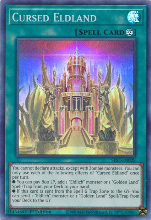 Cursed Eldland [SESL-EN028] Super Rare | Chromatic Games