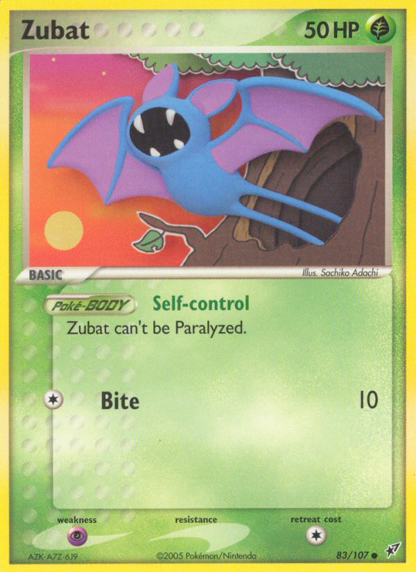 Zubat (83/107) [EX: Deoxys] | Chromatic Games