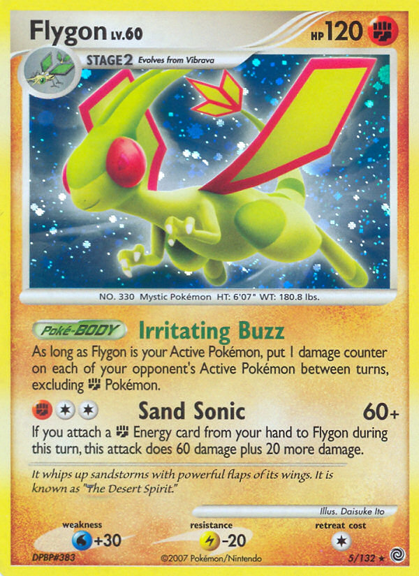 Flygon (5/132) [Diamond & Pearl: Secret Wonders] | Chromatic Games