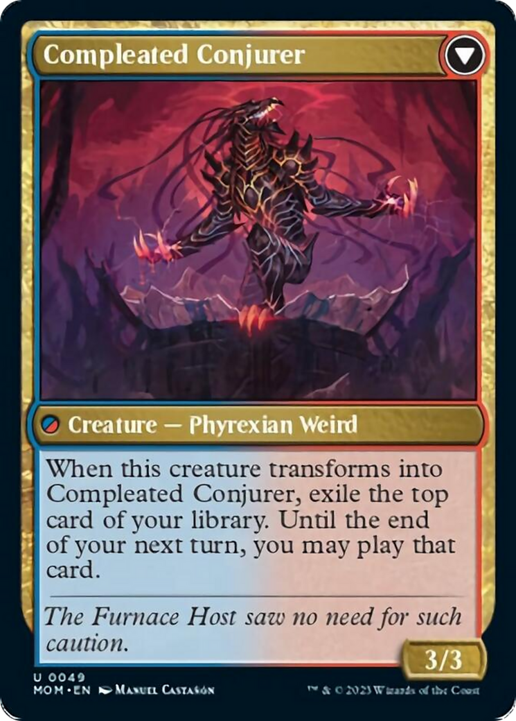 Captive Weird // Compleated Conjurer [March of the Machine] | Chromatic Games