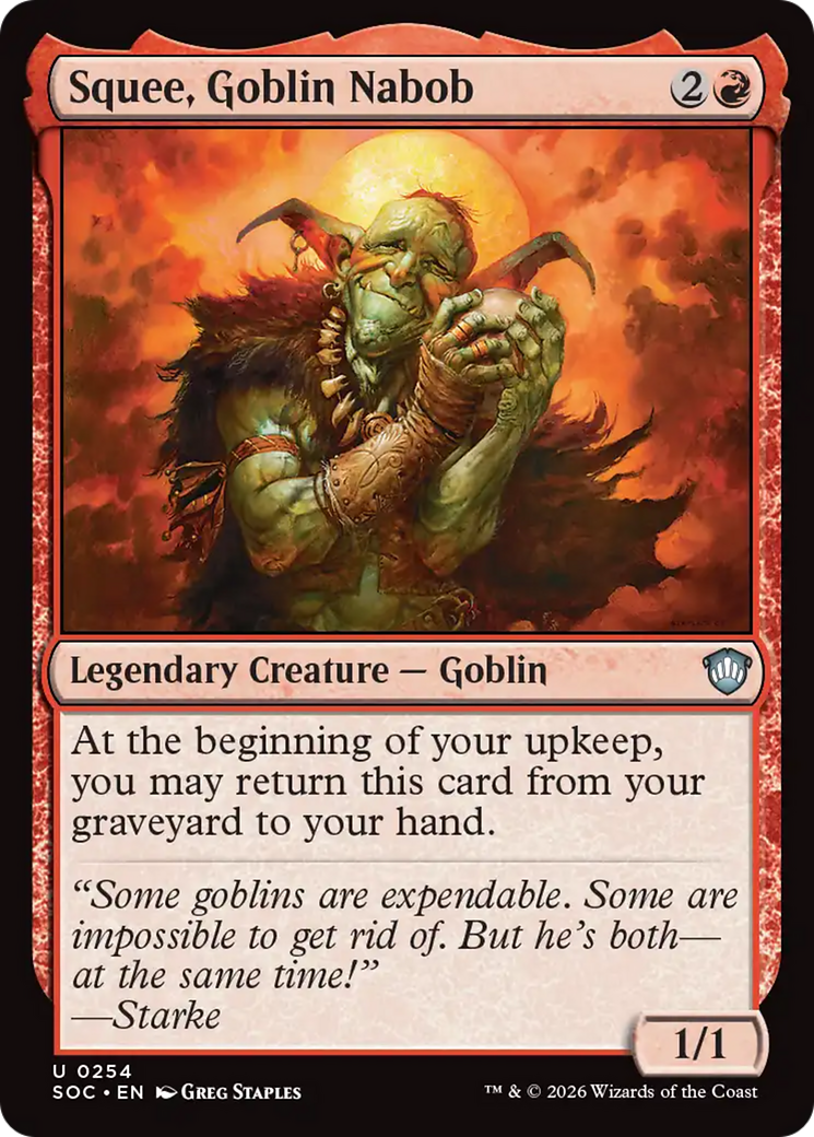 Squee, Goblin Nabob [Secrets of Strixhaven Commander] | Chromatic Games