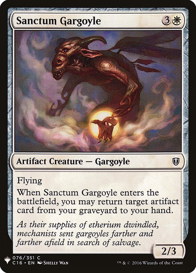 Sanctum Gargoyle [Mystery Booster] | Chromatic Games