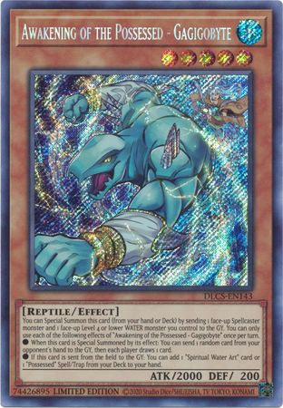 Awakening of the Possessed - Gagigobyte [DLCS-EN143] Secret Rare | Chromatic Games