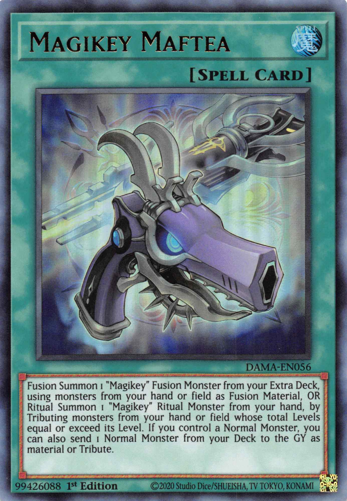 Magikey Maftea [DAMA-EN056] Ultra Rare | Chromatic Games