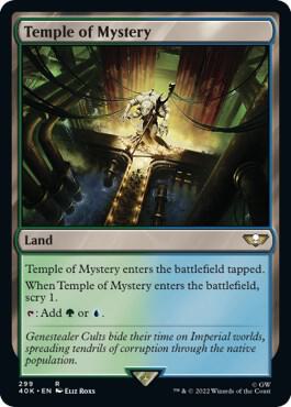 Temple of Mystery 299/617 (Universes Beyond: Warhammer 40,000)  | Chromatic Games