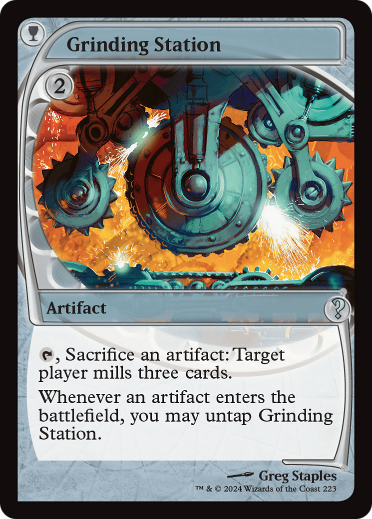 Grinding Station (Future Sight) [Mystery Booster 2] | Chromatic Games